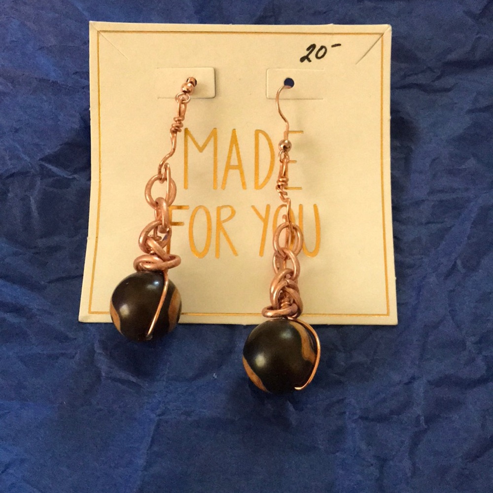 Had crafted earrings